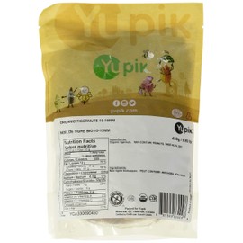 Yupik Organic Tigernuts, Non-GMO, Vegan, Gluten-Free, 450 Gram