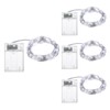 MECCANIXITY 4 Pack LED Fairy Lights Battery Operated 100 LEDs