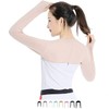 UV Protection Shoulder Cool Arm Sleeves for Driving & Outdoor Sports Cycling Pink 2ea