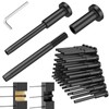 CKE 50 Pack Black Invisible Cable Railing Kit, T316 Stainless