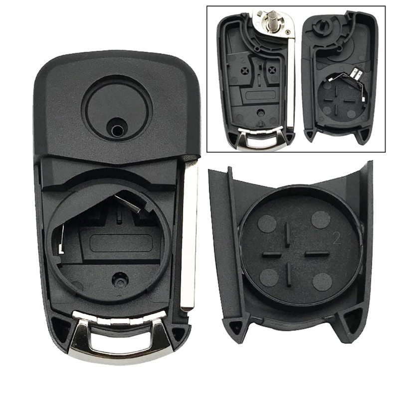 Replacement Car Key Shell Case Compatible with Vauxhall Astra Zafira