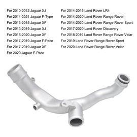 MOCW Aluminum Thermostat Top Crossover Hose Compatible with Land Rover Range Rover Sport LR4 Discovery for Jaguar XJ XF XE LR092992 LR090630 AJ813917 AJ813865