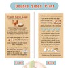 Kisston 200 Pcs Fresh Farm Eggs Handling Instruction Cards 2