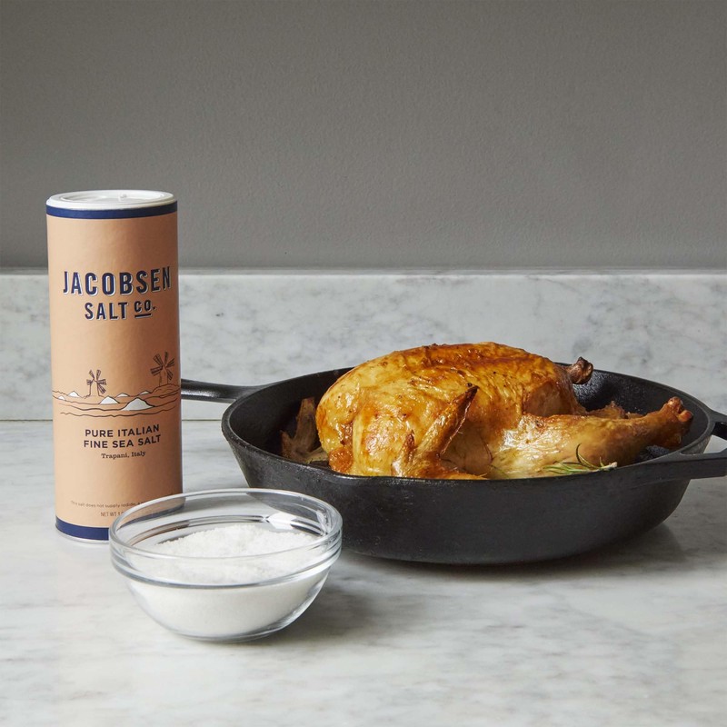 Jacobsen Salt Co. Pure Italian Fine Grain Sea Salt -