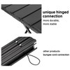 ROCK CLOUD Portable Camping Table Ultralight Aluminum Camp Table with