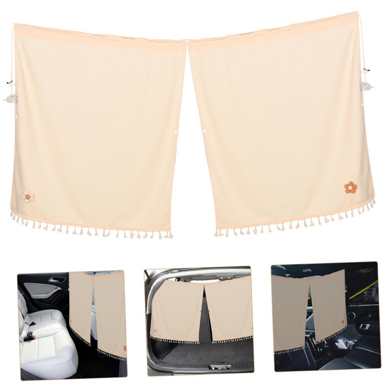 CHILDWEET Car Rear Front Partition Sunshade Automotive Auto Curtain Privacy