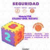 Tapete Actividades 123 Foamy Didáctico Bebés/niños Inmatmex Multicolor