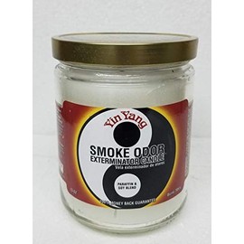 Smoke Odor Exterminator 13oz Jar Candle, Yin Yang Eight Pack.