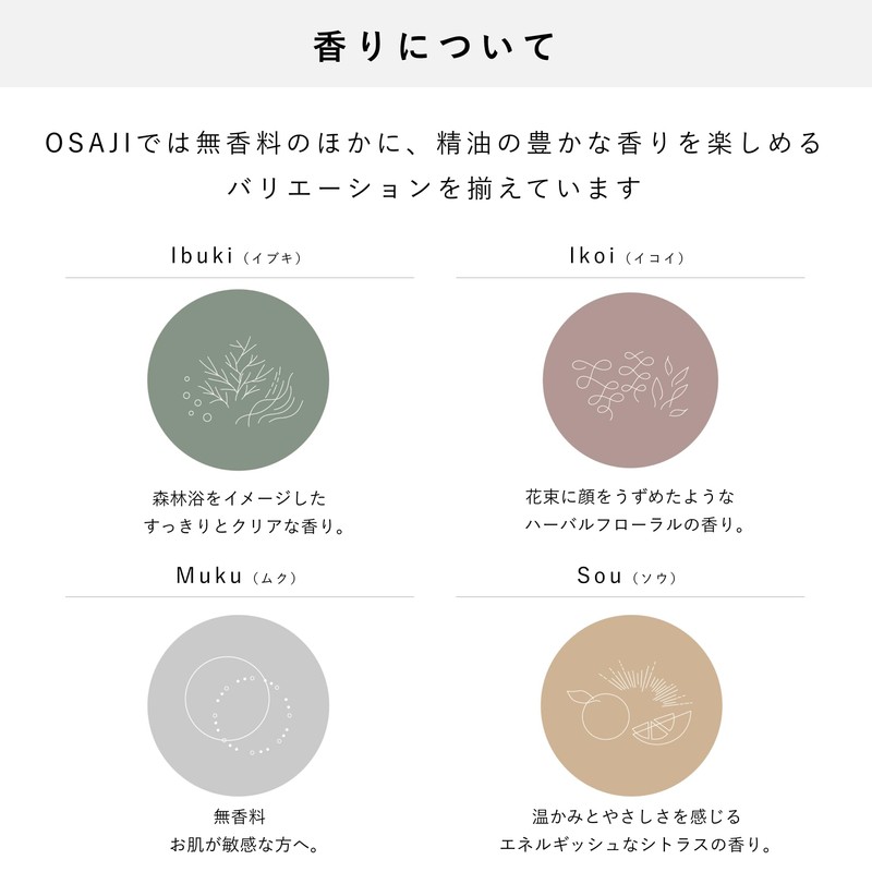 OSAJI Hand Cream "Non-sticky, Highly Moisturizing Hand Cream Formulated Generously