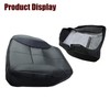 NLQR Driver and Passenger Side Bottom Replacement Microfiber Leather Seat