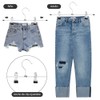 10 Perchas para Pantalones con Clip - Antideslizantes con Clips