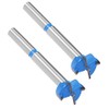 Boxonly 2Pcs Woodworking Hole Opener Positioning Drill Bit 17mm Forstner