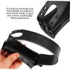 Mipcase 1Pair Gym Cycle Pedals with Straps Durable Replacement Bike