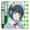 TV Anime Goddess Cafe Terrace Acrylic Coaster D [Ono Shirakiku]