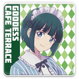 TV Anime Goddess Cafe Terrace Acrylic Coaster D [Ono Shirakiku]