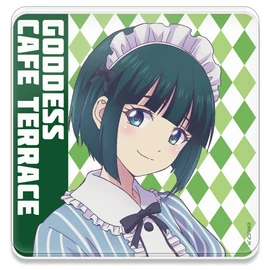 TV Anime Goddess Cafe Terrace Acrylic Coaster D [Ono Shirakiku]