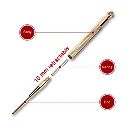 Point finder acupressure pen set, massage pen, instrument, acupressure pen, wellness set, acupuncture rods, shiatsu, tools for facial reflexology and ear therapy sets