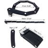 KRASER KR7022B Bicycle Lock with Universal Folding Alloy Steel Padlock