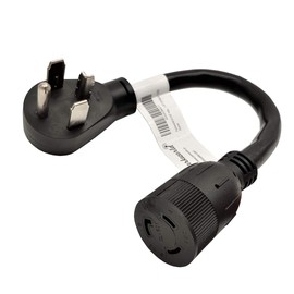 Parkworld 61247 Adapter Cord NEMA 14-30P to L5-20R, 20A 1FT (Output 125V)