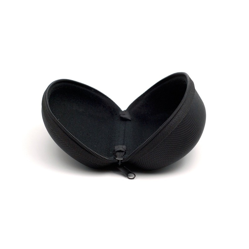SUNTRADE Hard Case for Glasses Black Pack of 2, black