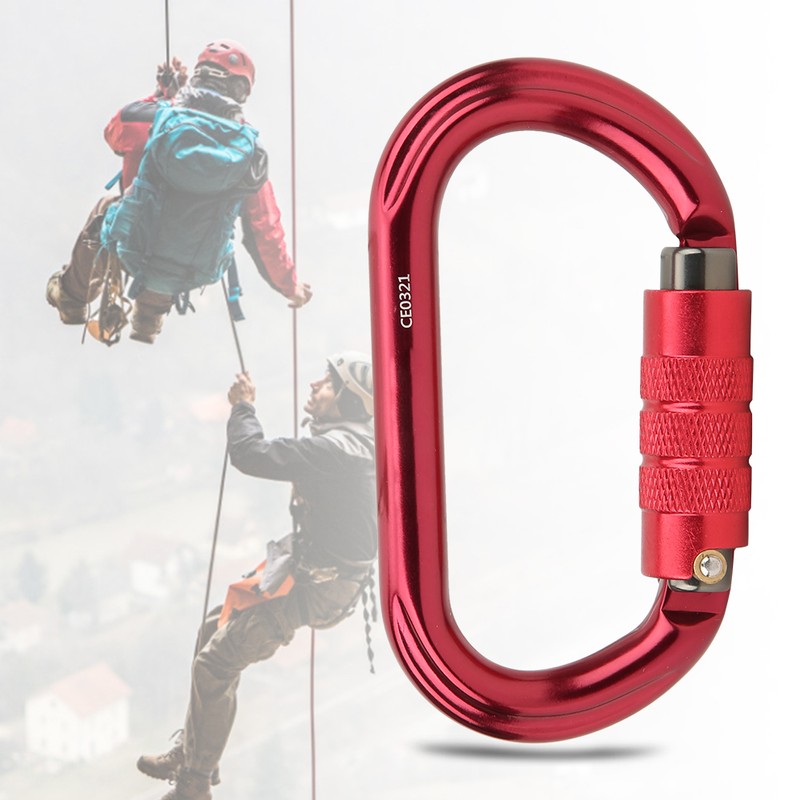Outdoor Rock Climbing Symmetric Main Lock O Type Automatic Lock