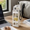 0.7L/0.9L Sports Water Bottle with Carry Strap – Portable Sippy
