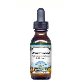 Wormwood - Glycerite Liquid Extract (1:5) - Strawberry Flavored (1 fl oz, ZIN: 428014) - 2 Pack