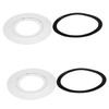 Operitacx 2 Sets Kitchen Sink Stopper Garbage Disposal Drain Adapter