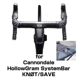 REC-MOUNTS Type α Combo Mount for Cannondale (HollowGram SystemBar KNØT/SAVE) (10 Brand Compatible) [CAADα+GP] Compatible with Garmin Cat Eye, Pioneer Leather-in, Wahoo, Brighton, Giant, Explorer Sigma, Polar, GoPro HERO