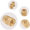 ANBOO Pack of 300 Threaded Inserts, Insert Nuts, M2 M2.5