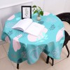 Splat Mat for Under High Chair/Arts/Crafts, WOMUMON Washable Spill Mat