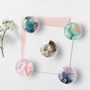 Glass Fridge Magnets, 12Pcs Marble Texture Crystal Refrigerator Glass Magnets
