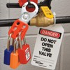 Master Lock 410KARED Lockout Tagout Safety Padlock with Key, Keyed-Alike