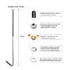 ARONOVA Adjustable Battery Hold Down,Universal Crossbar with 18-8 (304) Stainless