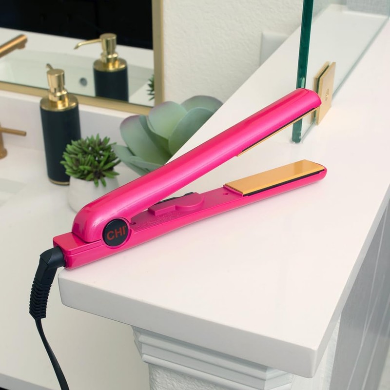 CHI Tourmaline Ceramic Series Flat Iron, Hair Straightener For Silky