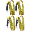 Four (4) Lanyards Crime Scene Do Not Cross - Metal