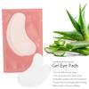 100 pares de parches para extensiones de pestañas, sin pelusa,