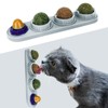 NewPearl Catnip Ball for Cats Wall, 4 Pack Catnip Toys,