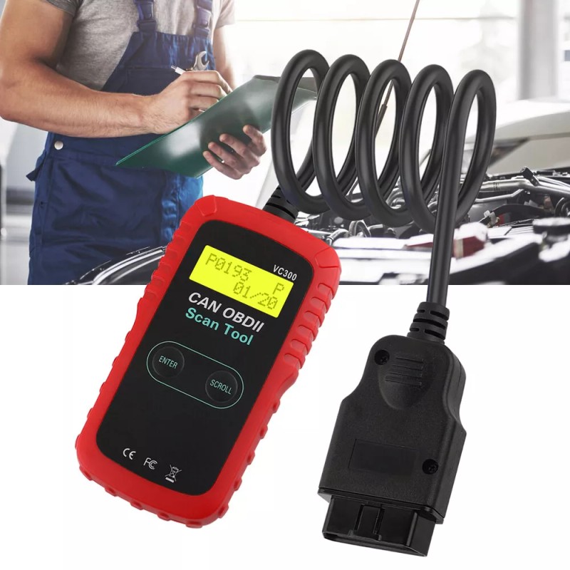 VC300 OBDII EOBD Car Code Reader OBD2 Scanner Automotive Engine