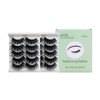 KFZR 10 Pairs 3D False Eyelashes Fake Eye Lashes Natural