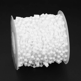 Cadena Cuentas Cortina 10M Cadena Cuentas Persiana Vertical Cadena Eslabones Sombra Rodillos DIY Decoración del hogar Accesorios Cortinas Repuestos Accesorio Persiana (10M)