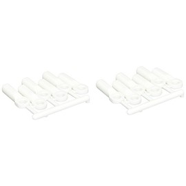 RPM Traxxas Long Rod Ends, Dyeable White