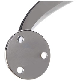 Merriway BH05753 Bow Shaped Cupboard Cabinet Door Handle, 150mm (6 Inch), Polished Chrome