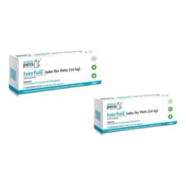 Kit De 2 Iverfull Tabs For Pets Pa Perro Y Gato 24 Tabletas.