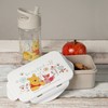 Geda Labels Lunch Box with Clip Closure, Colourful, 16 x