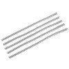 100PCS Spiral Binding Coils 48 Loops 4:1 Pitch A4 Paper