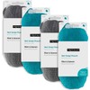 FREEMAN (FRHKR) Soap Saver Bags, Loofah Body Scrubber Bath Sponges,