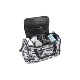 KickStartNYC Sneaker Bag Duffel/Weekender Bag - Color: White Camo