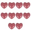 Tomaibaby 10Pcs Ceramic Drawer Knobs, Heart Shaped Door Knobs Cabinet