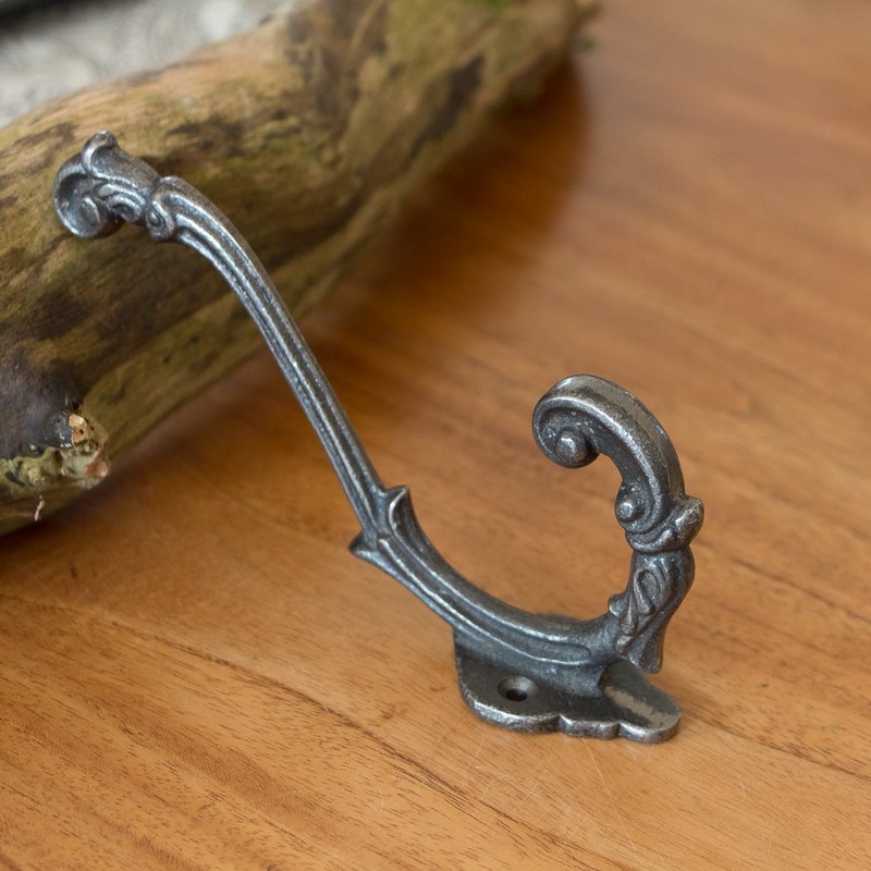 Antikas Vintage Coat Hook | Handmade Iron | 17 x